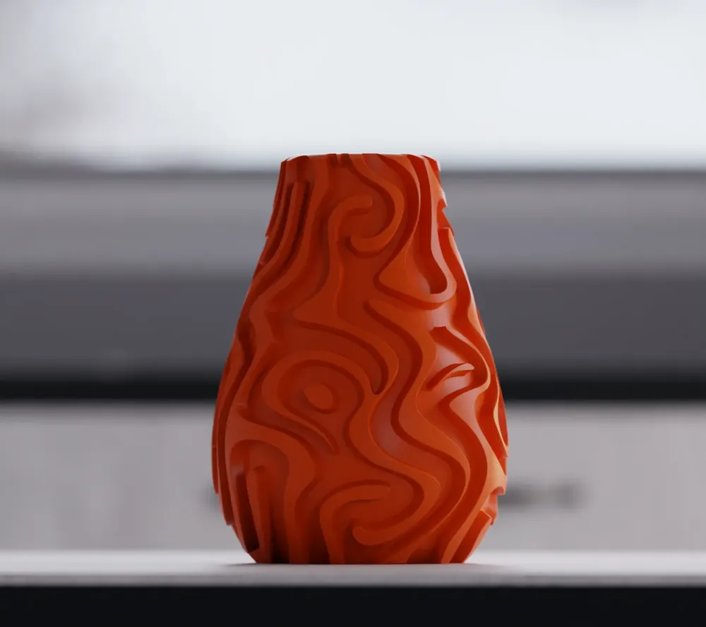 Çok Desenli Vazo